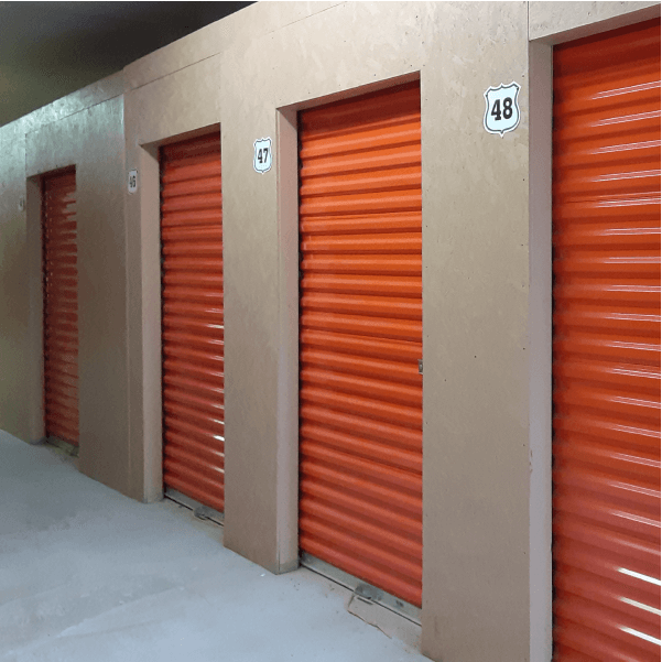 inside storage units